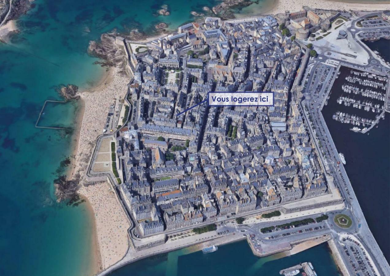 Saint Malo Intra-Muros Apartment Ngoại thất bức ảnh